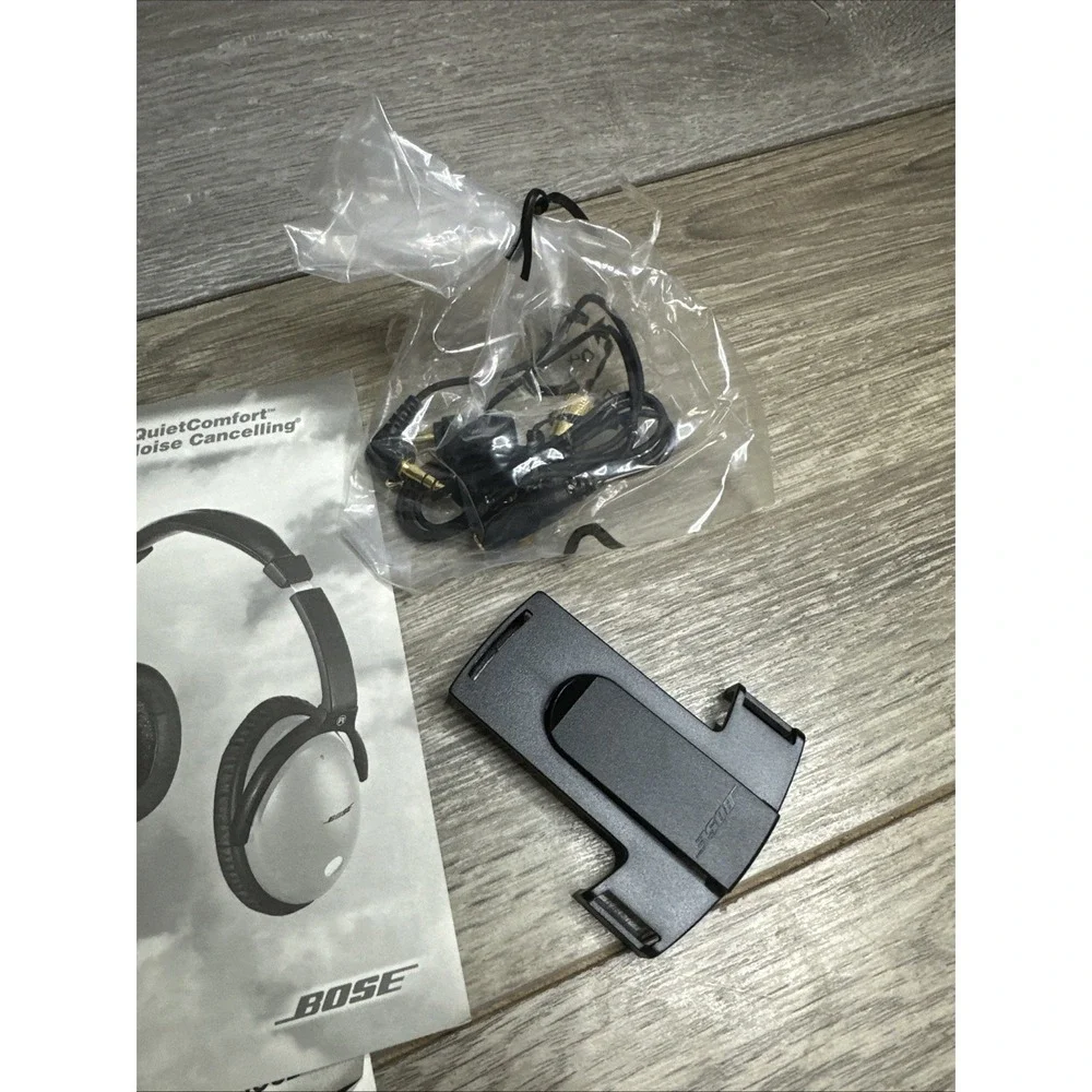 BOSE QC-1 QuietComfort Acoustic Noise Cancelling Headset Headphones Accessories